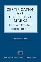 Book cover of Certification and Collective Marks (3rd ed.) by Unknown