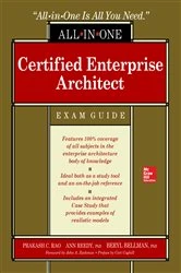Book cover of Certified Enterprise Architect All-in-One Exam Guide by Prakash Rao