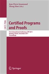 Book cover of Certified Programs and Proofs by Jean-Pierre Jouannaud