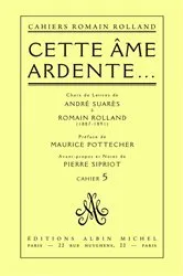 Book cover of Cette âme ardente... by Romain Rolland