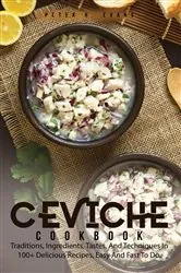 Book cover of CEVICHE COOKBOOK by Evans, Peter, H.