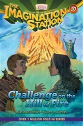 Book cover of Challenge on the Hill of Fire by Marianne Hering