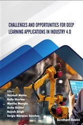 Book cover of Challenges and Opportunities for Deep Learning Applications in Industry 4.0 by Vaishali Mehta