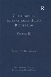 Book cover of Challenges in International Human Rights Law by Menno T. Kamminga