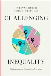 Book cover of Challenging Inequality by Evelyne Huber