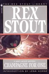 Book cover of Champagne for One by Rex Stout