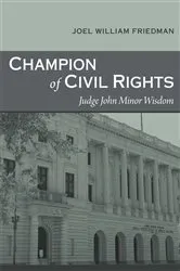Book cover of Champion of Civil Rights by Joel William Friedman