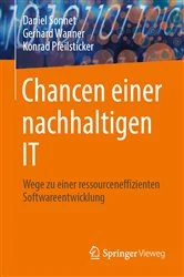 Book cover of Chancen einer nachhaltigen IT by Daniel Sonnet