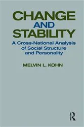 Book cover of Change and Stability by Melvin L. Kohn