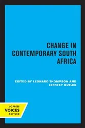 Book cover of Change in Contemporary South Africa by Leonard Thompson