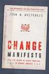 Book cover of Change Manifesto by John Whitehead