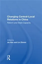 Book cover of Changing Central-local Relations In China by eter Tsan-Yin Chung