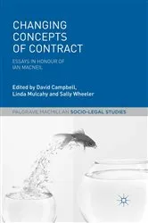 Book cover of Changing Concepts of Contract by David Campbell