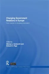 Book cover of Changing Government Relations in Europe by Michael J. Goldsmith