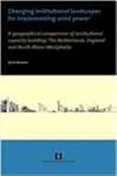 Book cover of Changing Institutional Landscapes for Implementing Wind Power by Sylvia Breukers