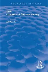 Book cover of Chapters of German History by Veit Valentin