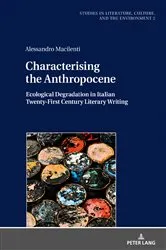 Book cover of Characterising the Anthropocene by Serenella Iovino