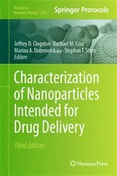 Book cover of Characterization of Nanoparticles Intended for Drug Delivery (3rd ed.) by Jeffrey D. Clogston