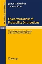 Book cover of Characterizations of Probability Distributions. by Janos Galambos