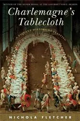 Book cover of Charlemagne's Tablecloth by Nichola Fletcher