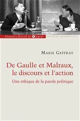 Book cover of Charles de Gaulle et André Malraux, le discours et l'action by Alain Larcan