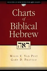 Book cover of Charts of Biblical Hebrew by Miles V. Van Pelt