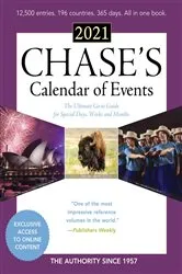 Book cover of Chase's Calendar of Events 2021 by Editors of Chase's