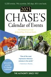 Book cover of Chase's Calendar of Events 2023 by Editors of Chase's