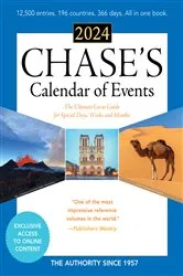 Book cover of Chase's Calendar of Events 2024 by Editors of Chase's