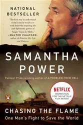 Book cover of Chasing the Flame by Samantha Power