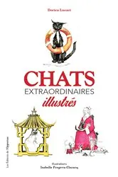 Book cover of Chats extraordinaires illustrés by Dorica Lucaci