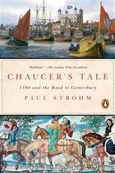 Book cover of Chaucer's Tale by Paul Strohm
