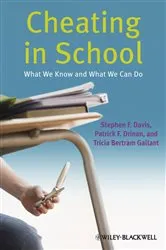 Book cover of Cheating in School by Stephen F. Davis
