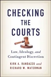 Book cover of Checking the Courts by Kirk A. Randazzo