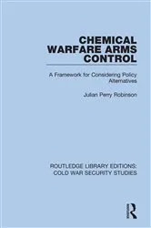 Book cover of Chemical Warfare Arms Control by Julian Perry Robinson