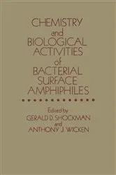 Book cover of Chemistry and Biological Activities of Bacterial Surface Amphiphiles by Gerald Shockman