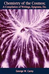 Book cover of Chemistry of the Cosmos; by George W. Carey