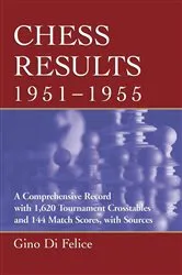 Book cover of Chess Results, 1951-1955 by Gino Di Felice