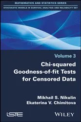 Book cover of Chi-squared Goodness-of-fit Tests for Censored Data by Unknown