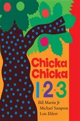 Book cover of Chicka Chicka 1, 2, 3 by Bill Martin