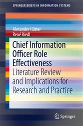 Book cover of Chief Information Officer Role Effectiveness by Alexander Hütter