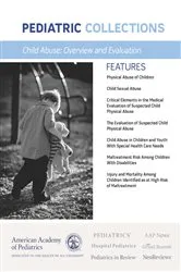 Book cover of Child Abuse: Overview and Evaluation by American Academy of Pediatrics (AAP)