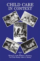 Book cover of Child Care in Context by Michael E. Lamb