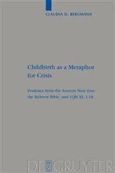 Book cover of Childbirth as a Metaphor for Crisis by Claudia D. Bergmann