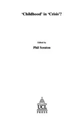 Book cover of Childhood In Crisis? by Phil Scraton