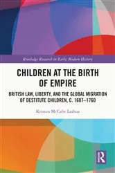 Book cover of Children at the Birth of Empire by Kristen McCabe Lashua