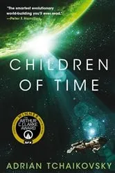 Book cover of Children of Time by Adrian Tchaikovsky