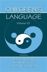 Book cover of Children's Language by Keith E. Nelson