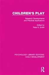 Book cover of Children's Play by Peter K. Smith