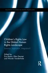 Book cover of Children's Rights Law in the Global Human Rights Landscape by Unknown